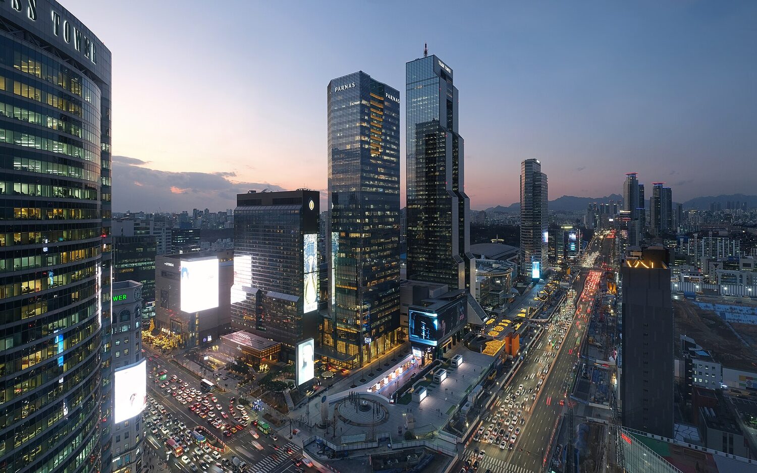 Gangnam, head offices and startups