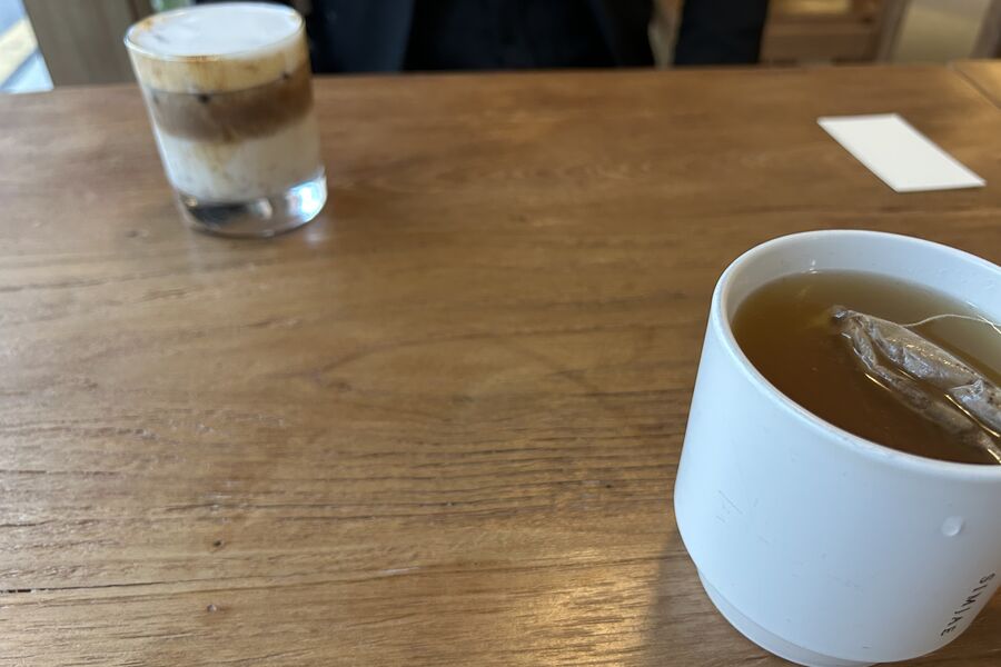 Coffee, and goodbye